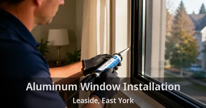 Aluminum Window Installation Leaside, East York - ON