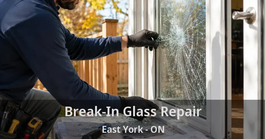 Break-In Glass Repair East York - ON
