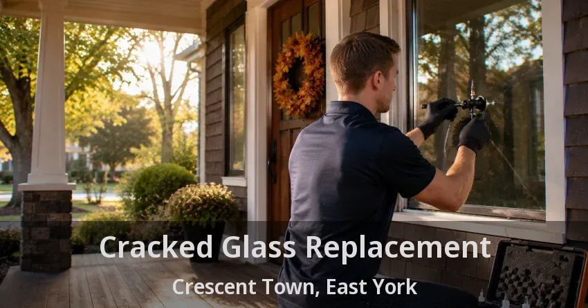Cracked Glass Replacement Crescent Town, East York - ON
