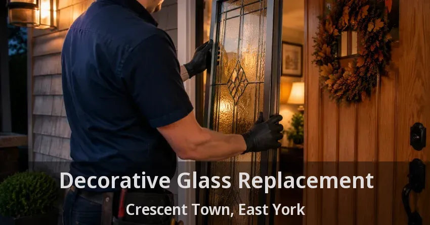 Decorative Glass Replacement Crescent Town, East York - ON