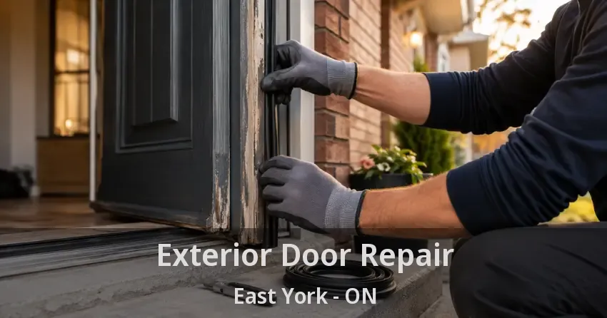 Exterior Door Repair East York - ON