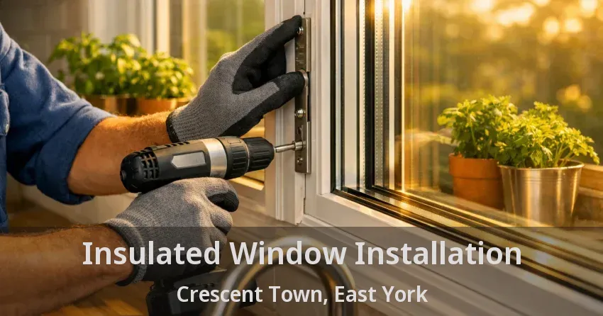 Insulated Window Installation Crescent Town, East York - ON