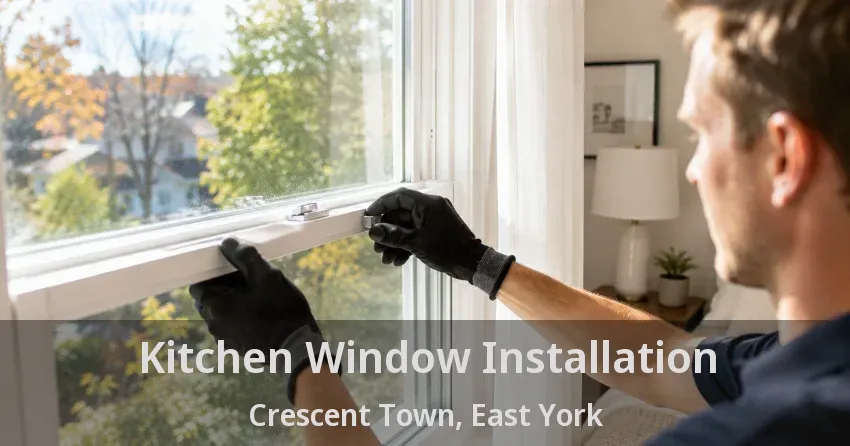 Kitchen Window Installation Crescent Town, East York - ON