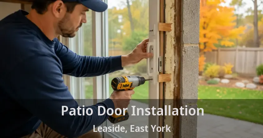 Patio Door Installation Leaside, East York - ON