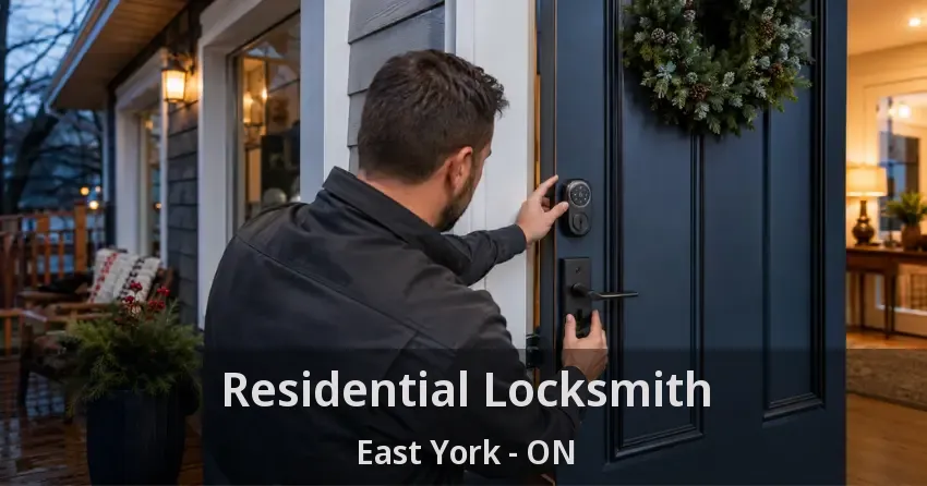 Residential Locksmith East York - ON