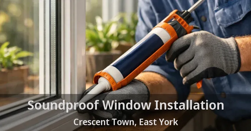 Soundproof Window Installation Crescent Town, East York - ON
