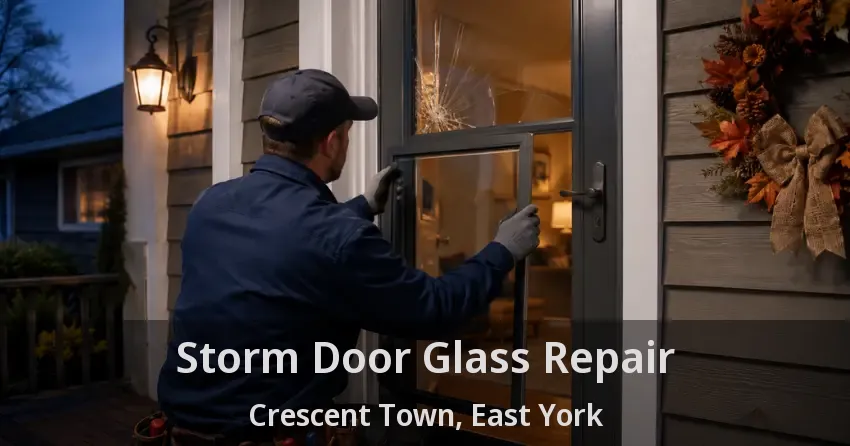 Storm Door Glass Repair Crescent Town, East York - ON