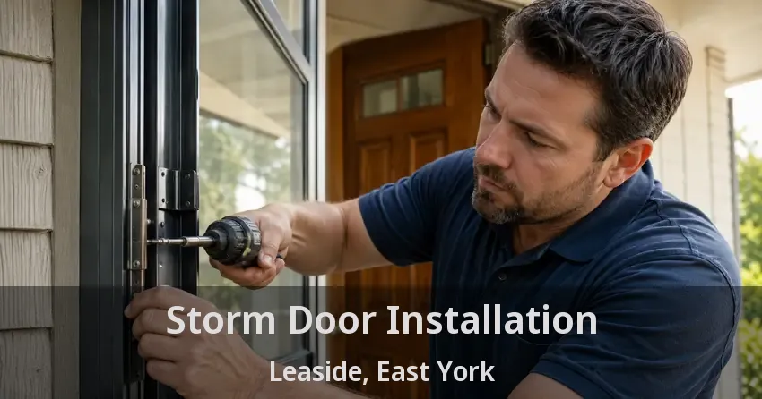 Storm Door Installation Leaside, East York - ON