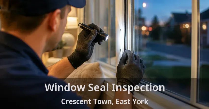 Window Seal Inspection Crescent Town, East York - ON
