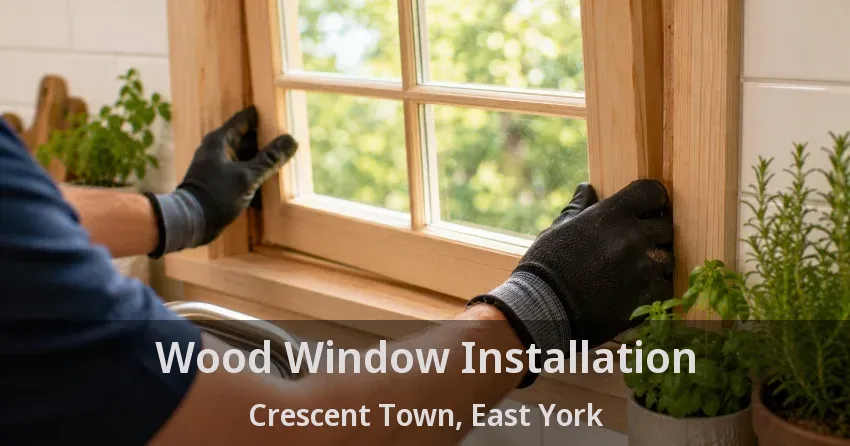 Wood Window Installation Crescent Town, East York - ON