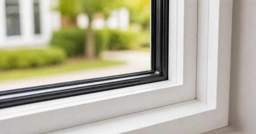 technician repairing window and door hardware in Crescent Town, East York home