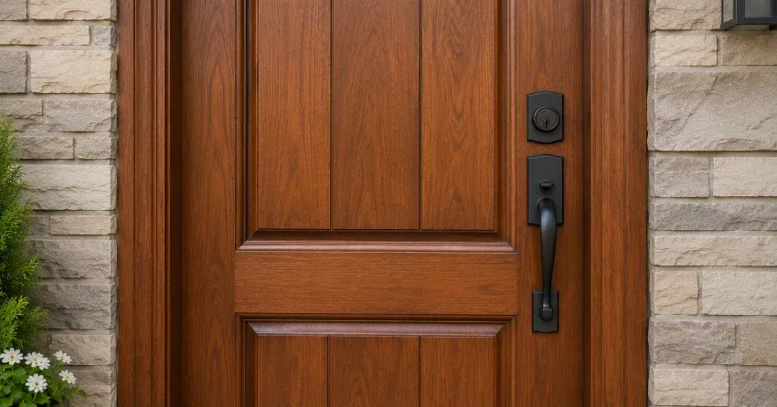 custom door installation technician fitting frame East York